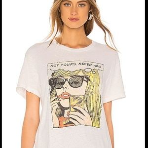 ISO** Re/Done Not Yours Tee